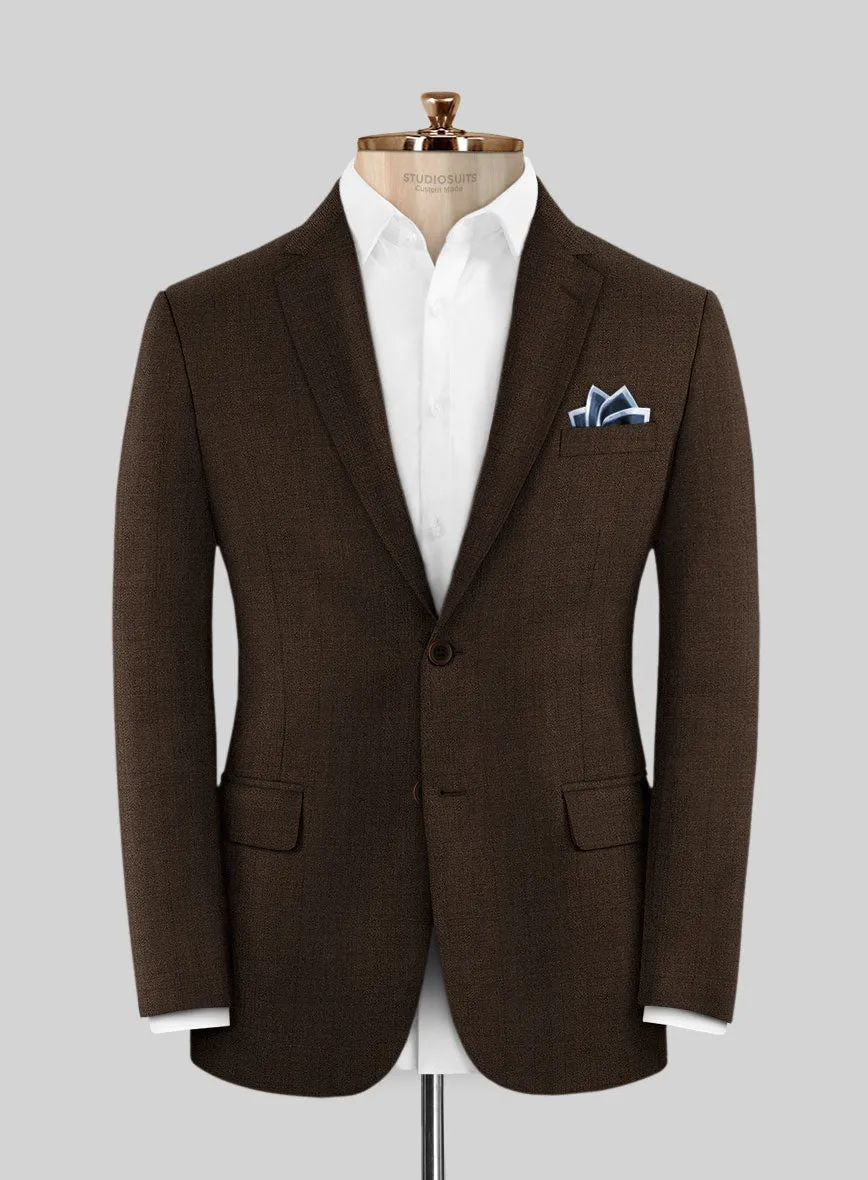 Caccioppoli Sun Dream Guroli Brown Wool Jacket