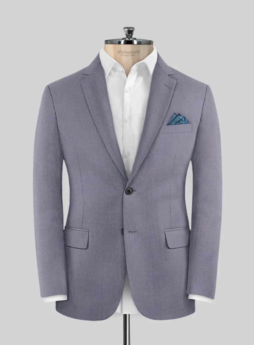 Caccioppoli Sun Dream Light Pastel Purple Wool Silk Jacket
