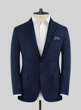Caccioppoli Sun Dream Tolome Dark Blue Wool Silk Jacket