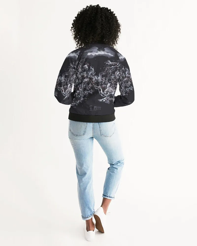 Deep Night Women's Bomber Jacket