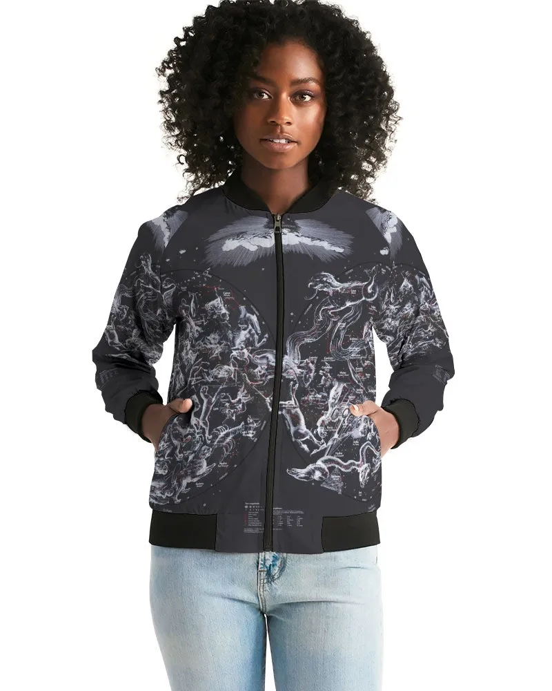 Deep Night Women's Bomber Jacket