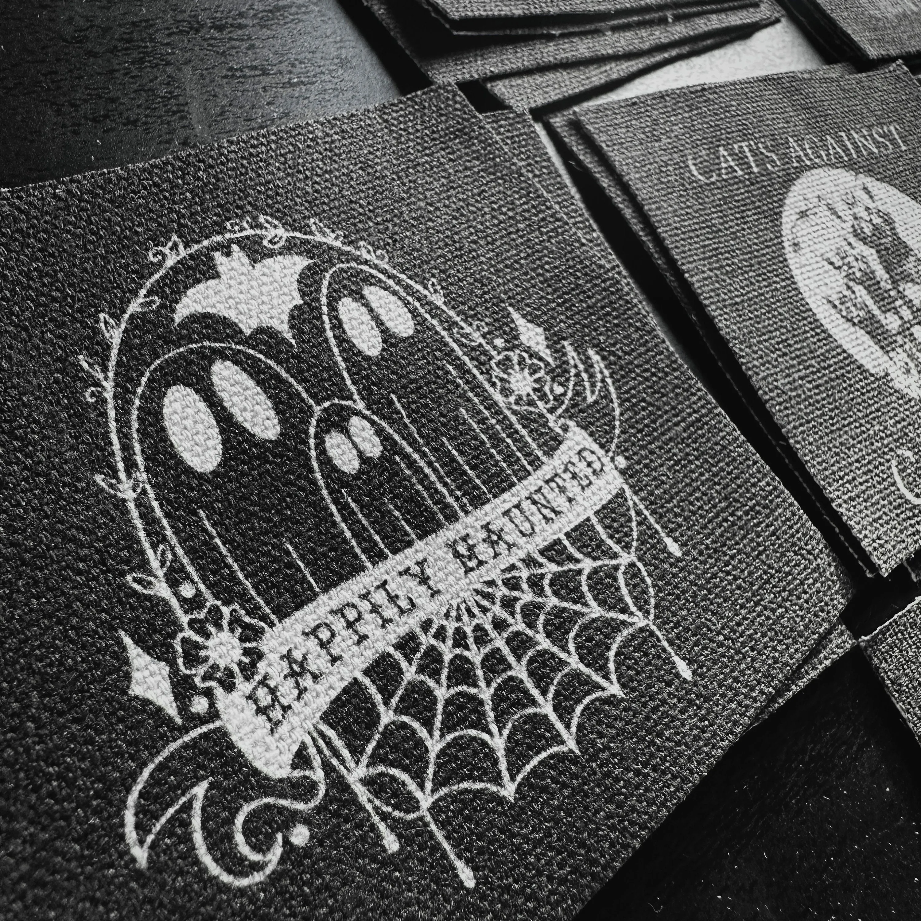 Happily Haunted Ghost Patch