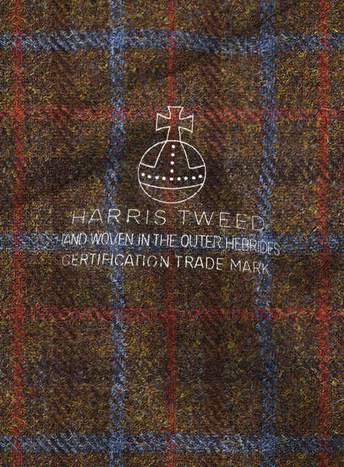 Harris Tweed Brown Checks Jacket
