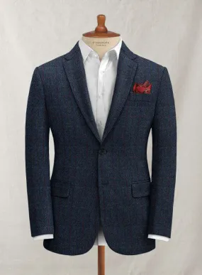 Harris Tweed King Blue Jacket