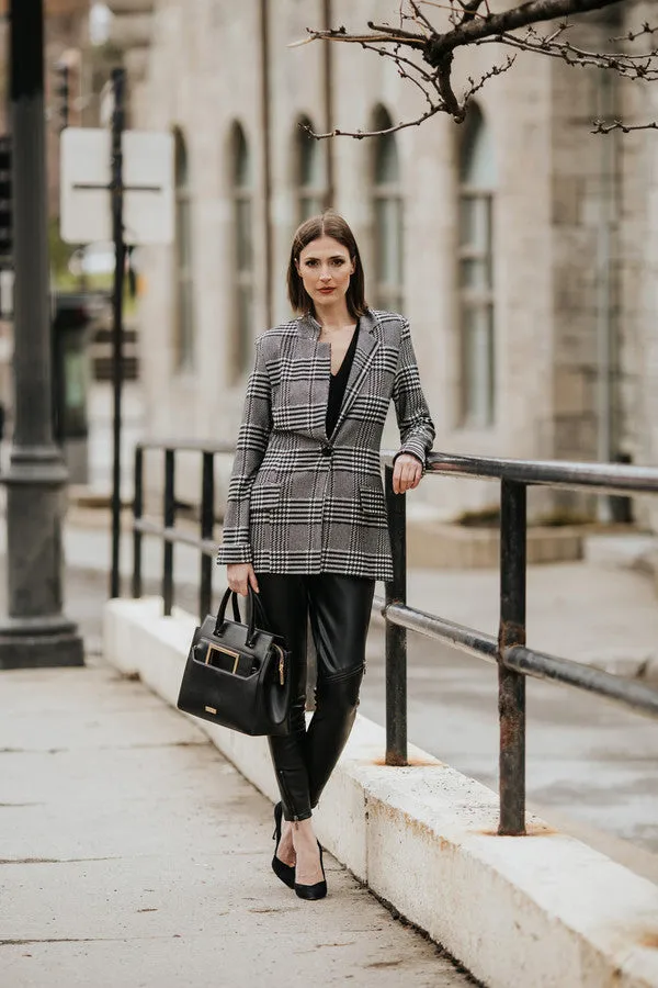 HOUNDSTOOTH BLAZER