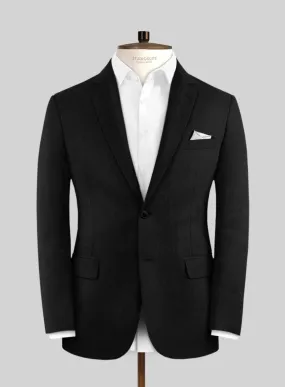 Lanificio Zegna Deep Black Wool Jacket