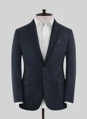 Lanificio Zegna Traveller Tirno Blue Checks Wool Jacket
