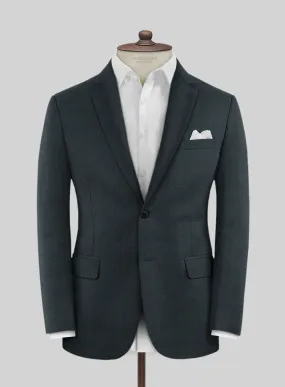 Lanificio Zegna Traveller Tirno Dark Blue Checks Wool Jacket