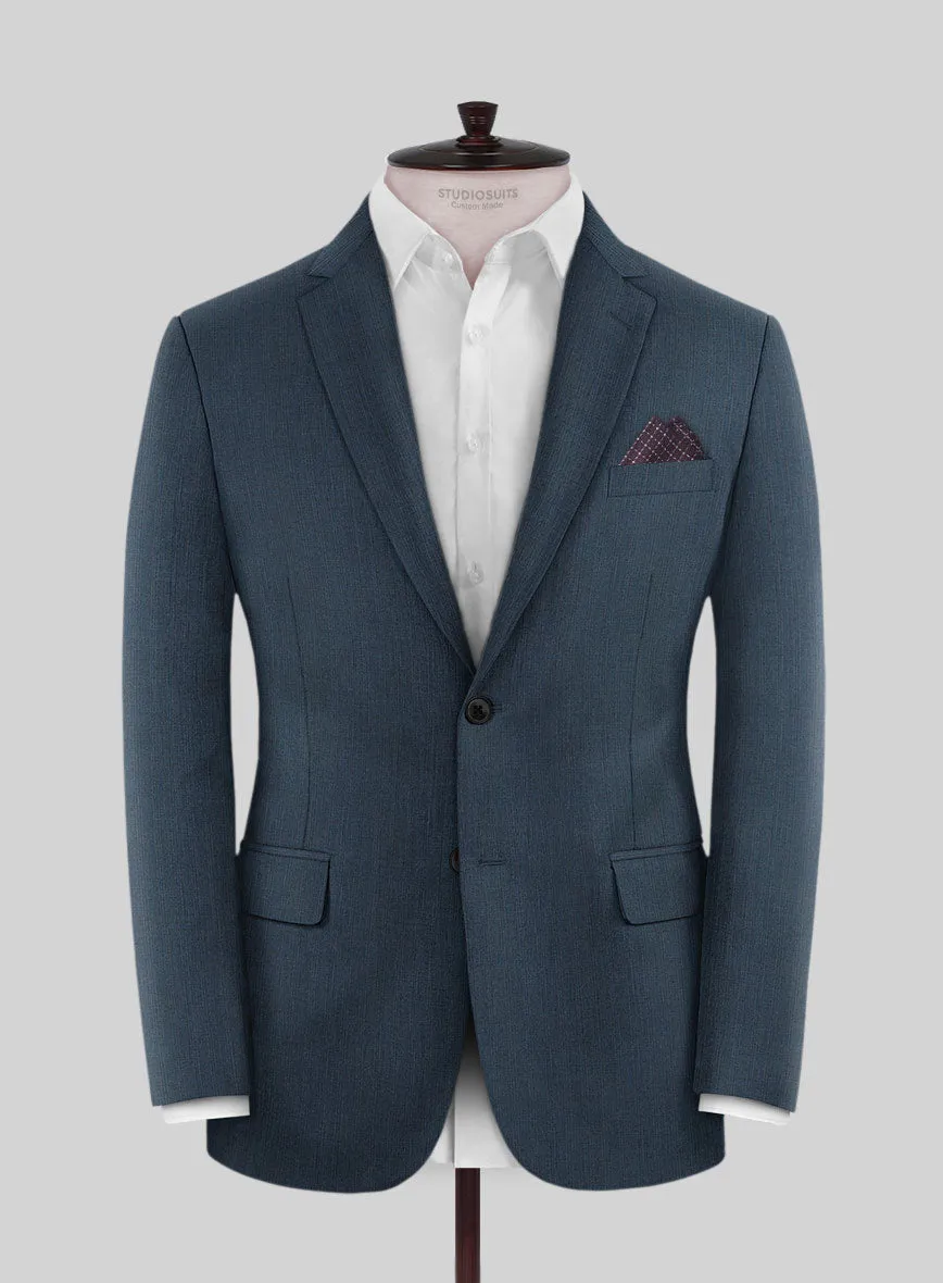 Lanificio Zegna Trofeo Dexi Regal Blue Stripe Wool Jacket