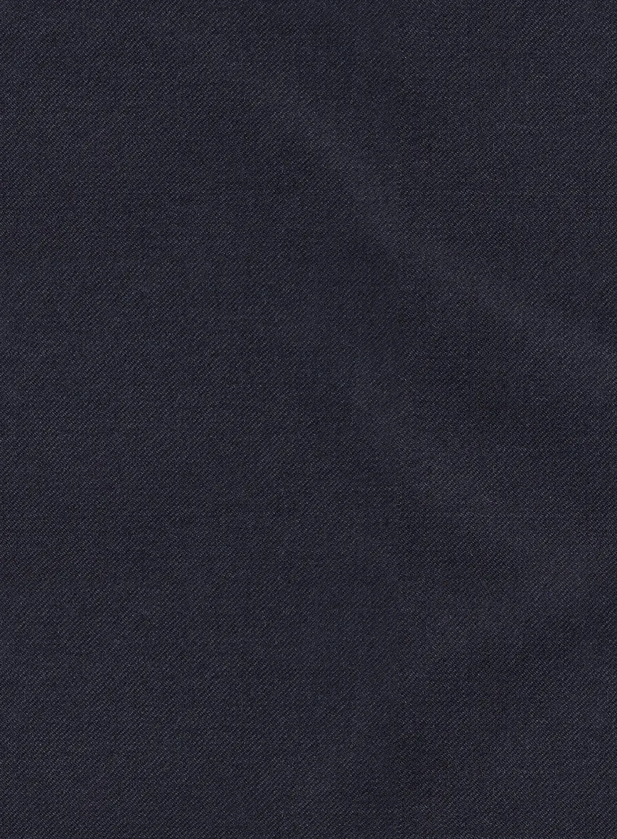 Lanificio Zegna Trofeo Ebony Blue Wool Jacket