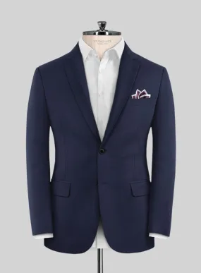 Lanificio Zegna Trofeo Ink Blue Wool Jacket