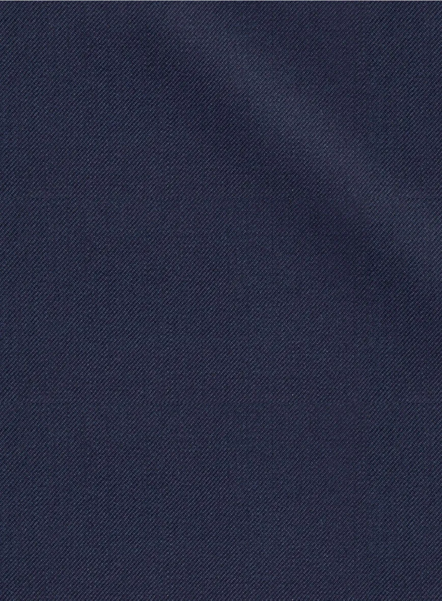 Lanificio Zegna Trofeo Ink Blue Wool Jacket
