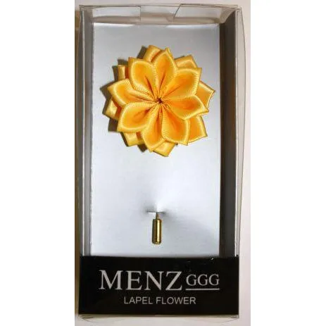 Lapel Lotus Flower