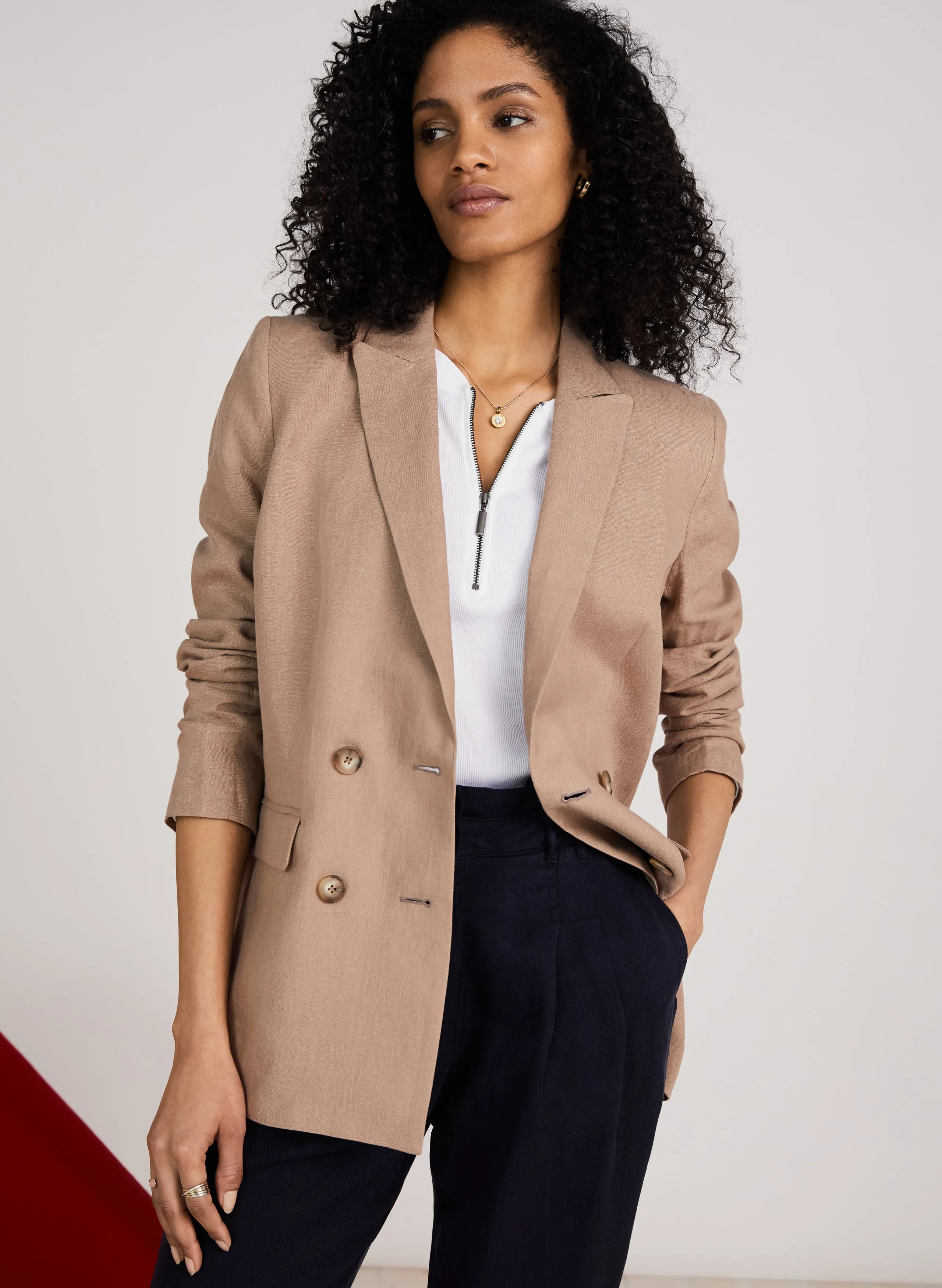 Maxine Hemp DB Jacket