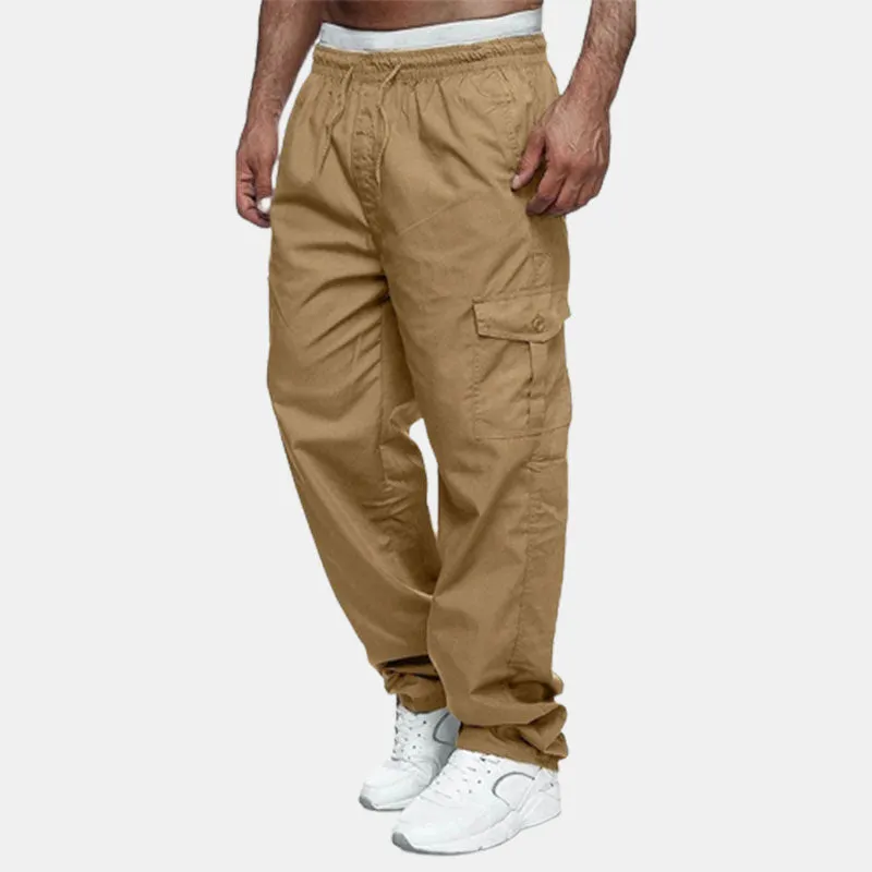 Men's Loose Cargo Pants with Multiple Pockets | Perfect for Outdoor Activities