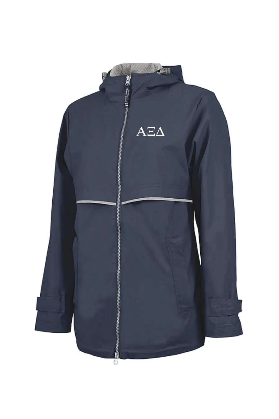 Navy Rain Jacket