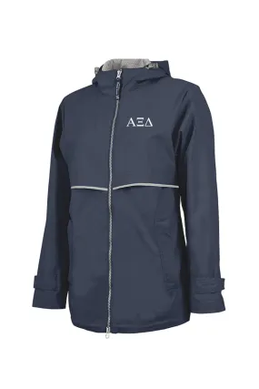 Navy Rain Jacket