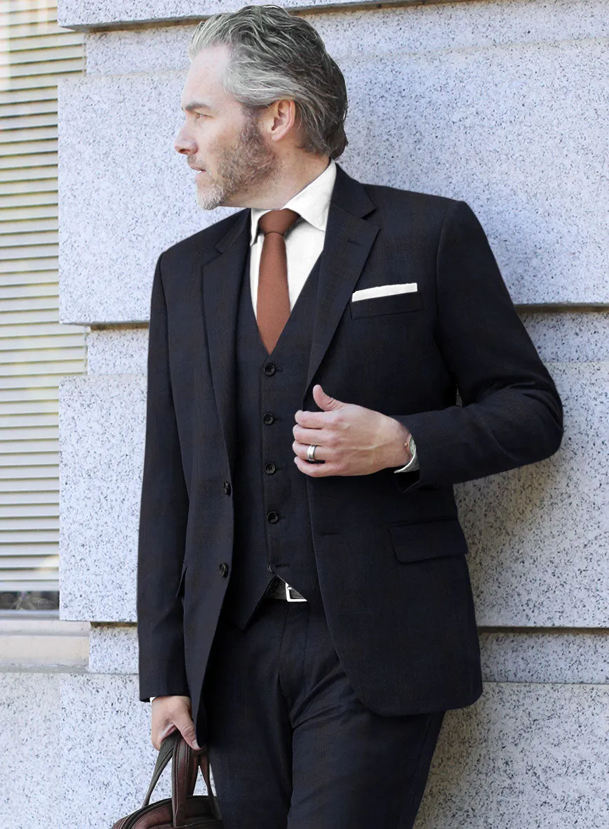 Scabal Aleyo Checks Blue Wool Jacket