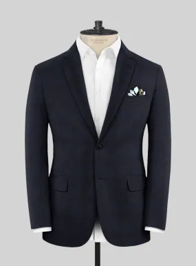 Scabal Aleyo Checks Blue Wool Jacket