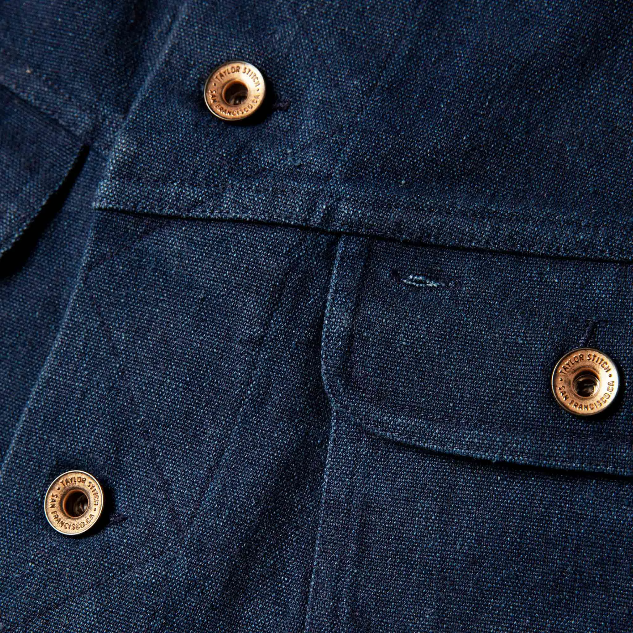 The Long Haul Jacket in Indigo Boss Duck