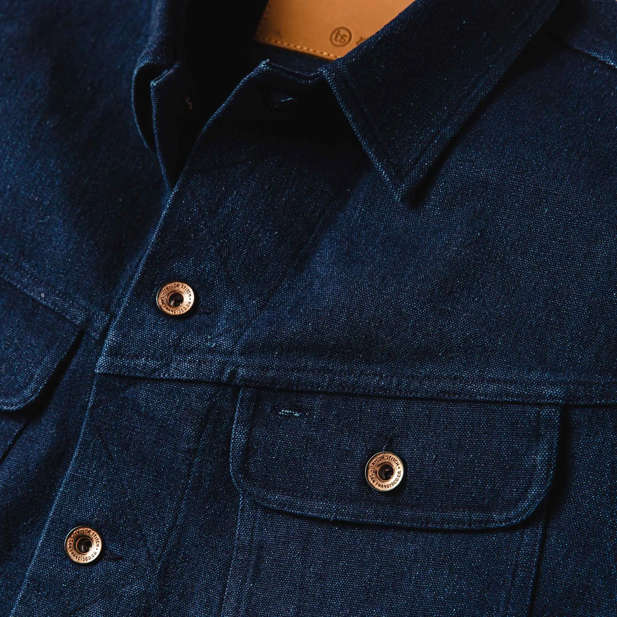 The Long Haul Jacket in Indigo Boss Duck