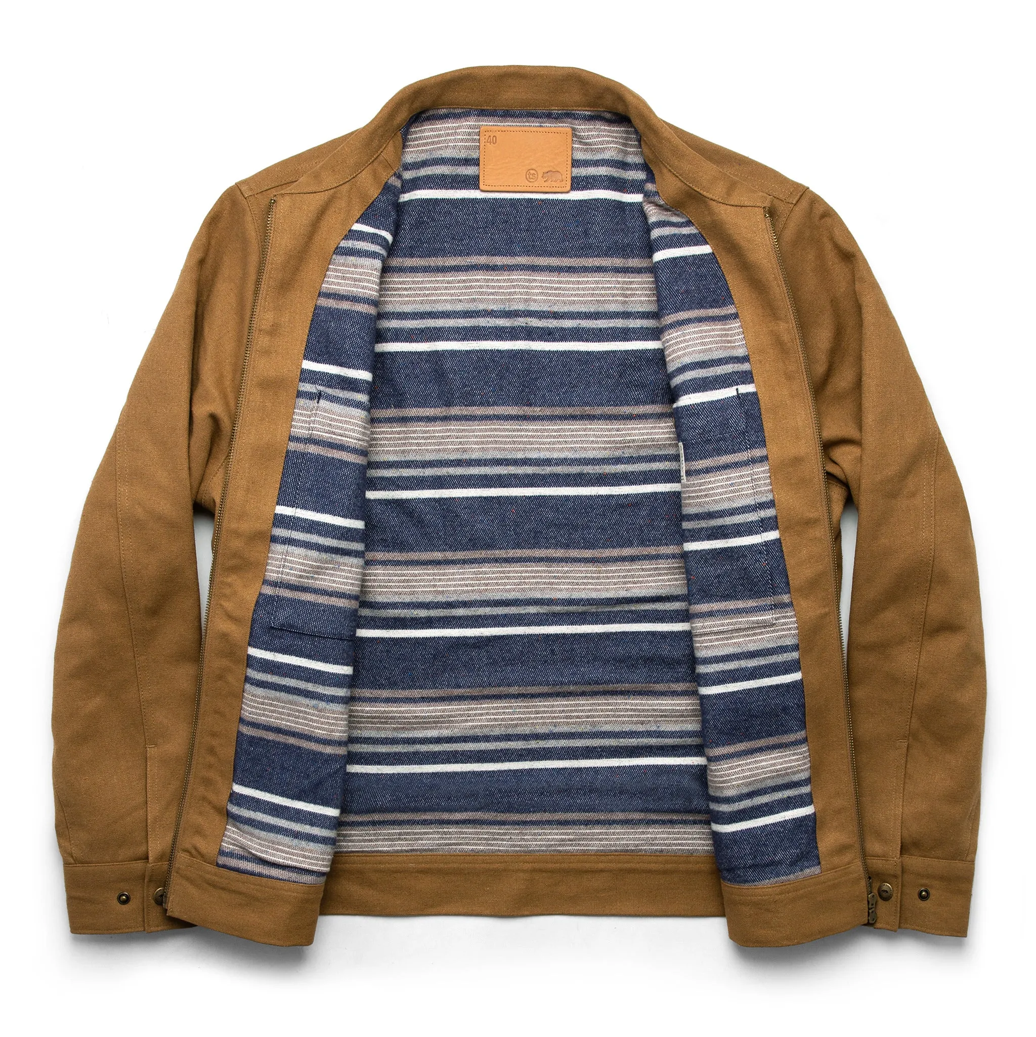 The Mechanic Jacket in British Khaki Boss Duck