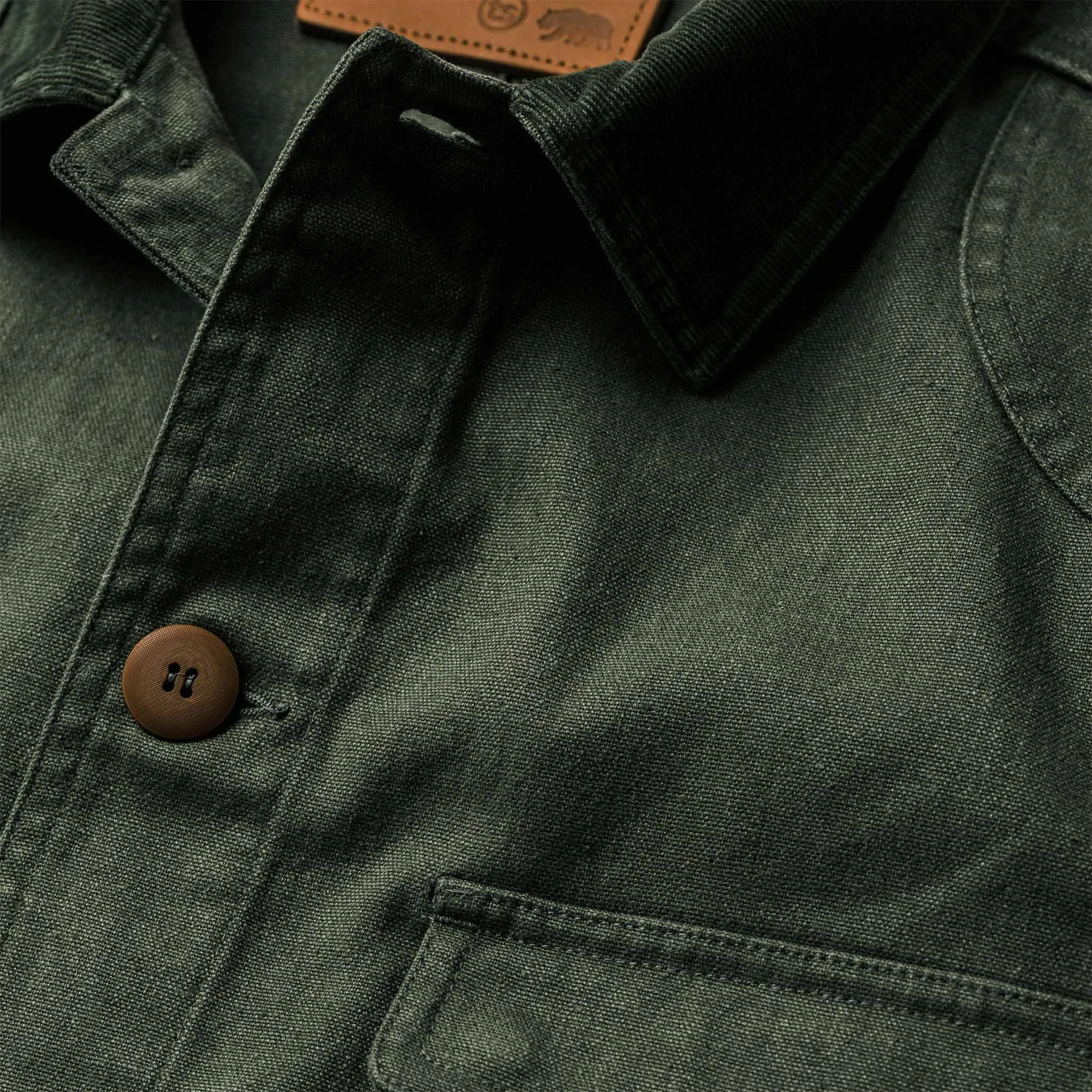 The Project Jacket in Olive Boss Duck