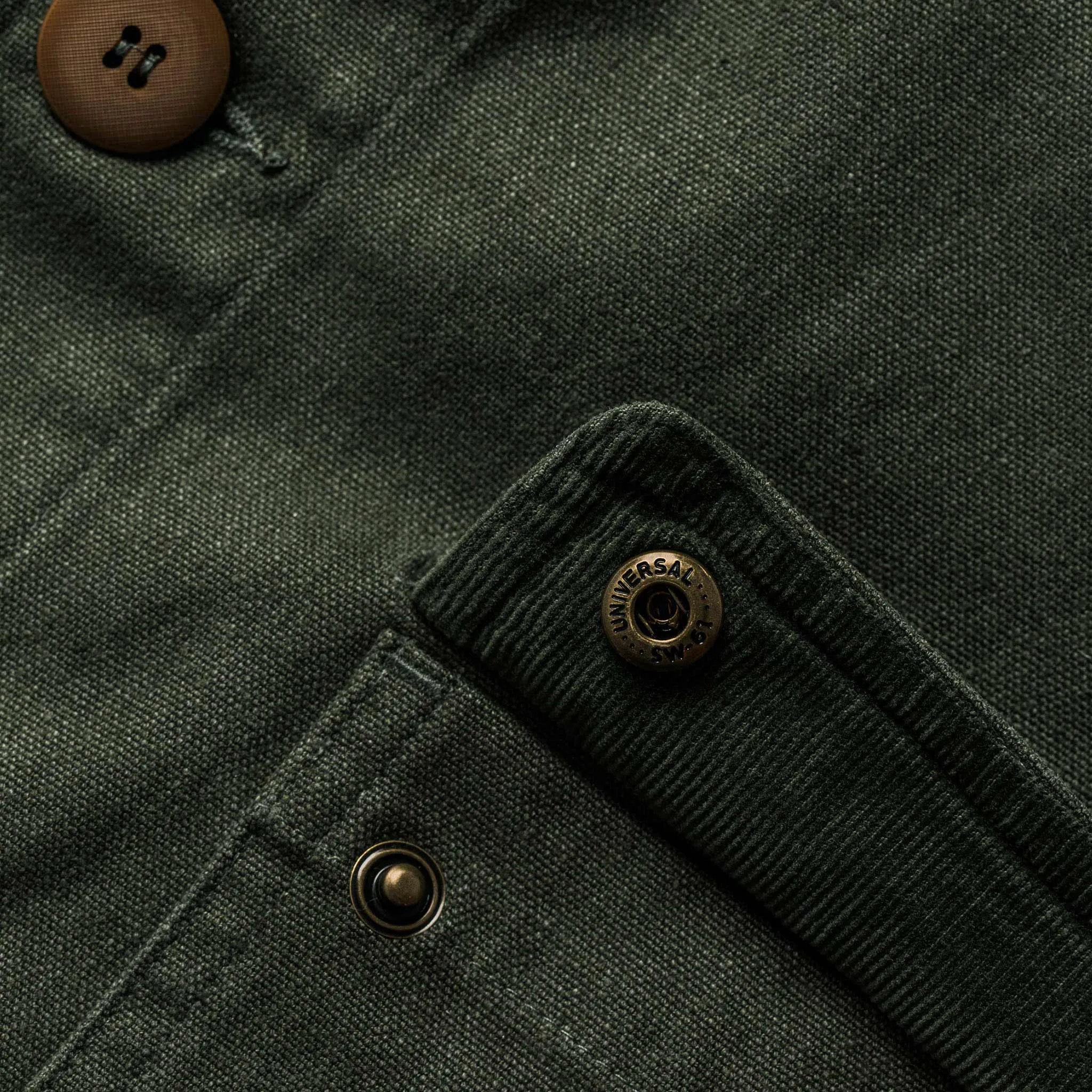 The Project Jacket in Olive Boss Duck