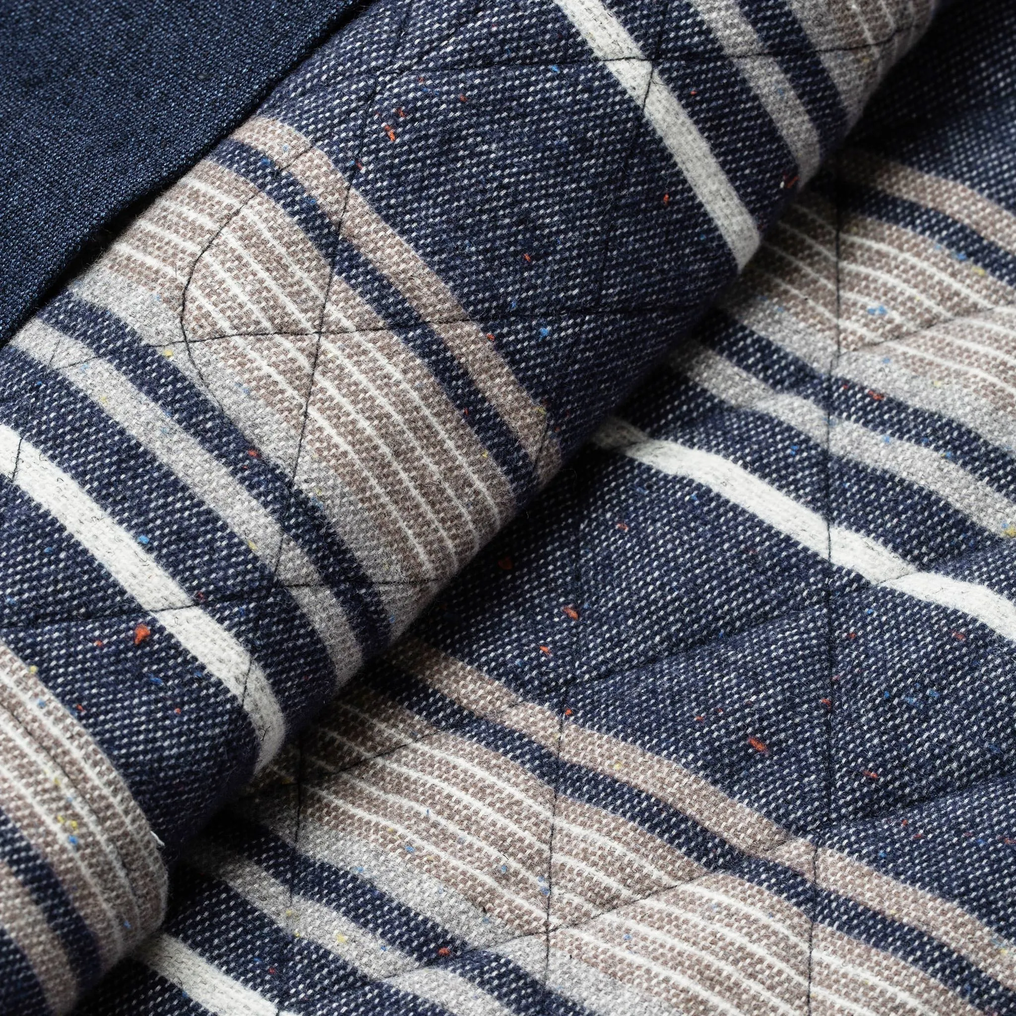 The Quilted Jacket in Indigo Boss Duck