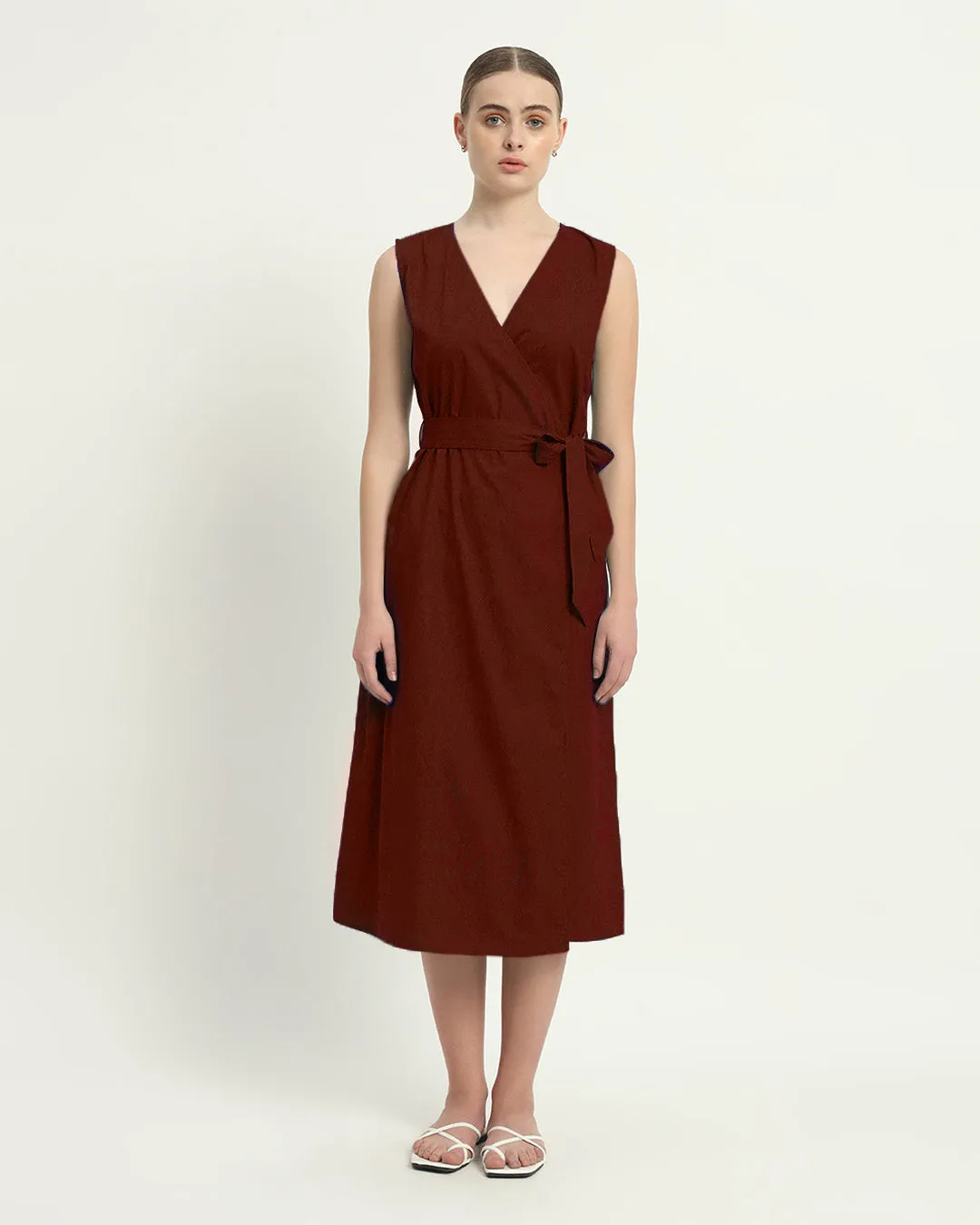 The Windsor Rouge Cotton Dress