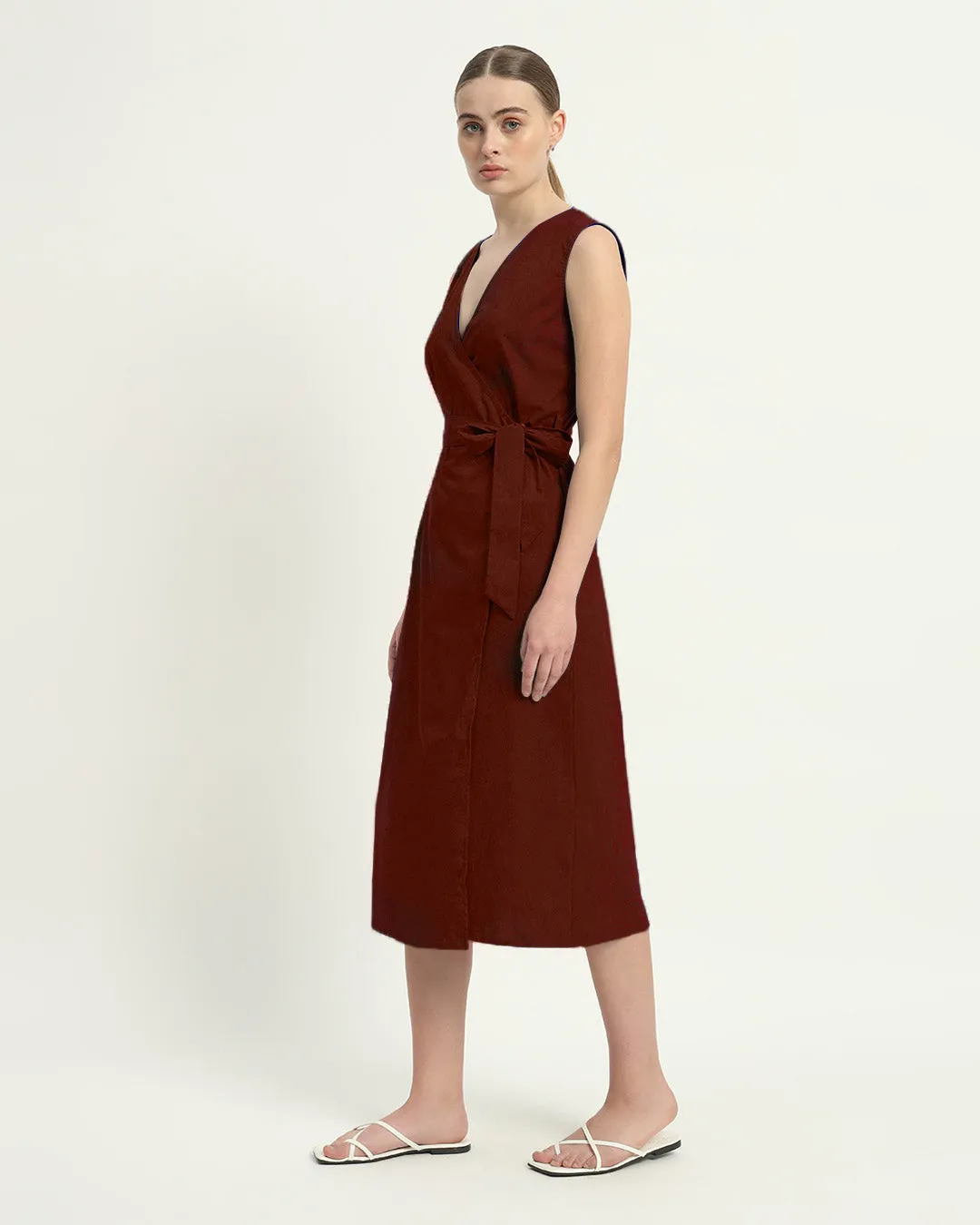 The Windsor Rouge Cotton Dress