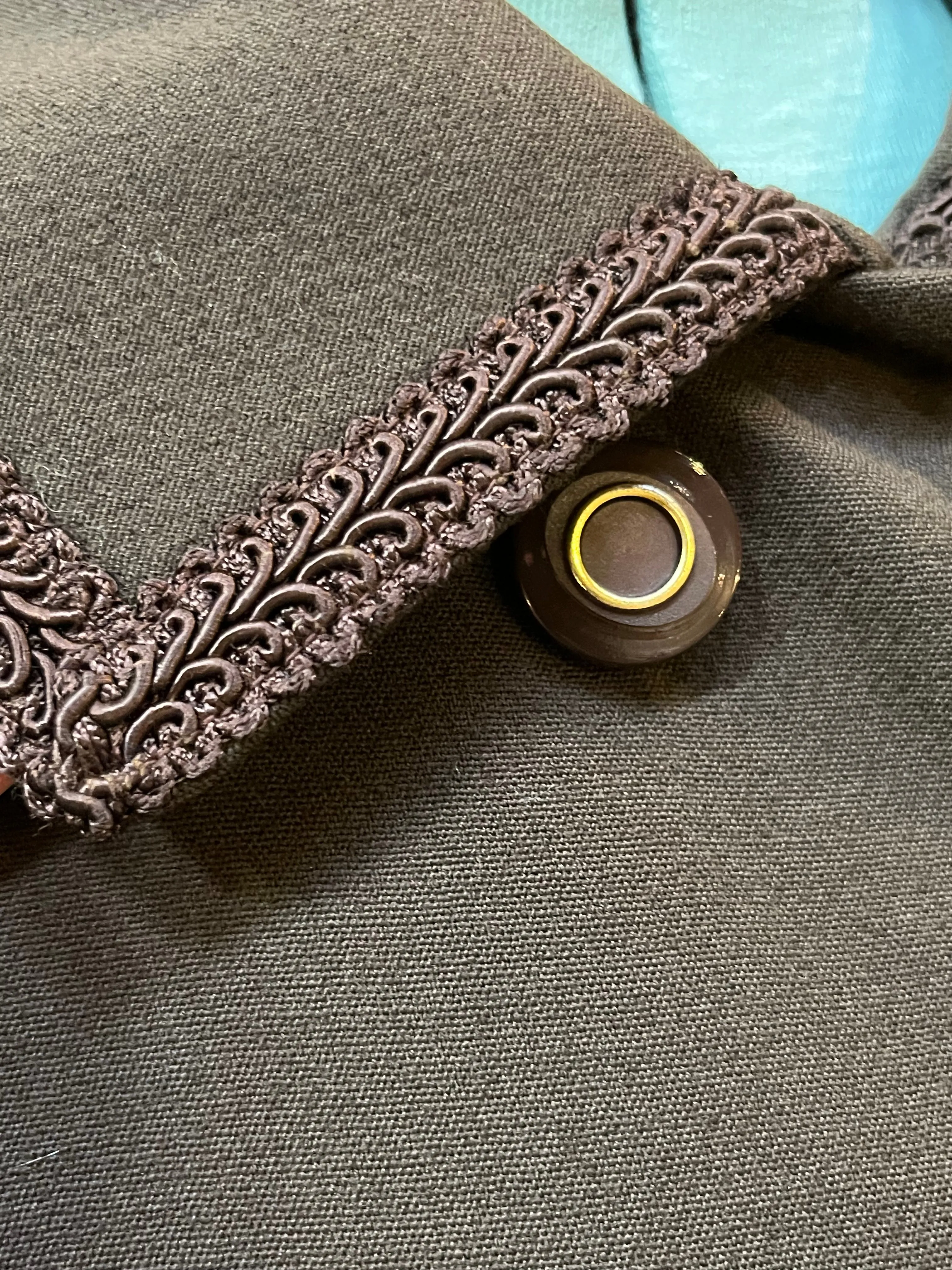 Vintage D'allaird's Brown Wool Coat, Made in Canada, Chest 38”