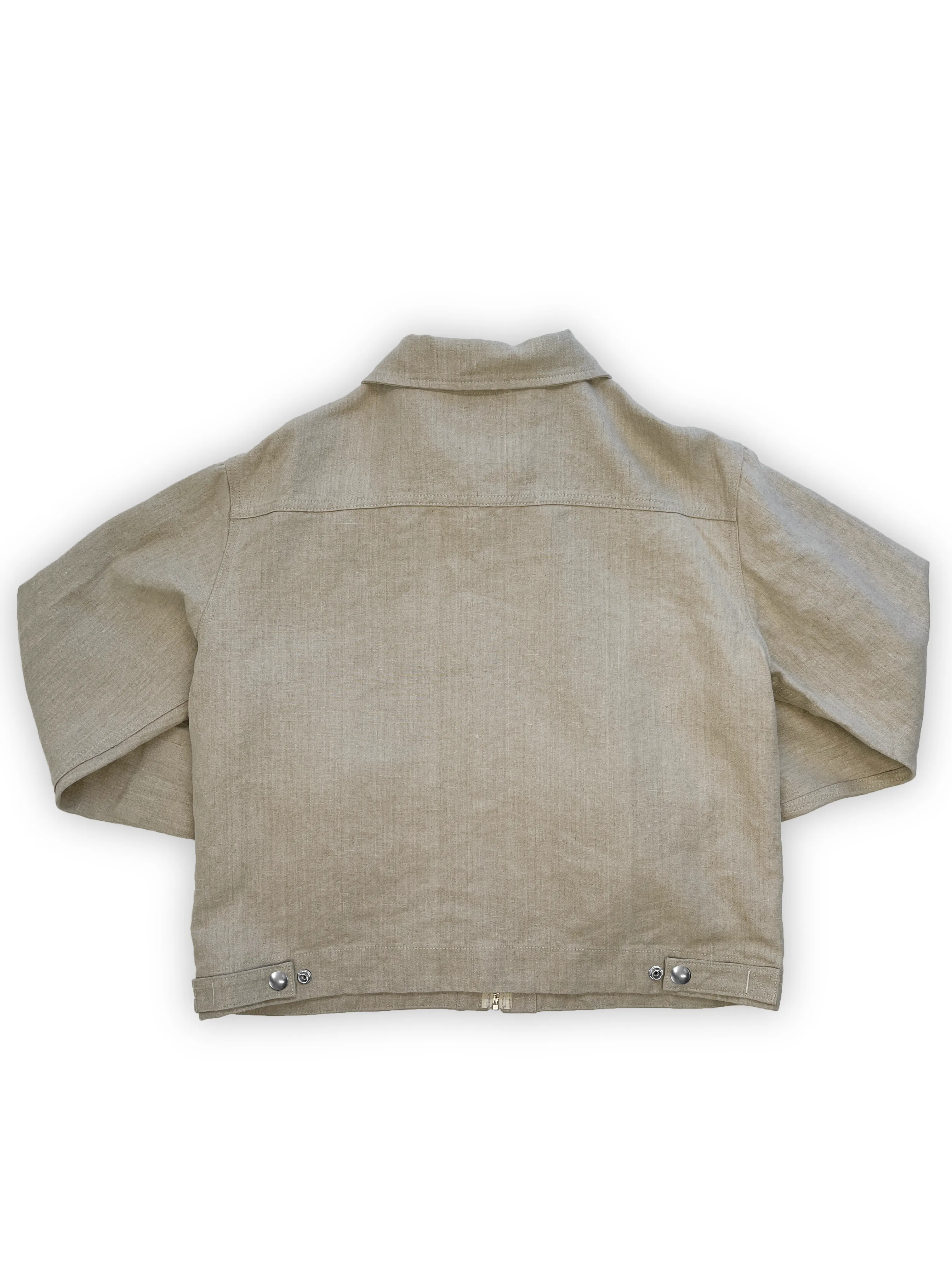 White Bark Edition Hemp After-Work Jacket - Dark Natural