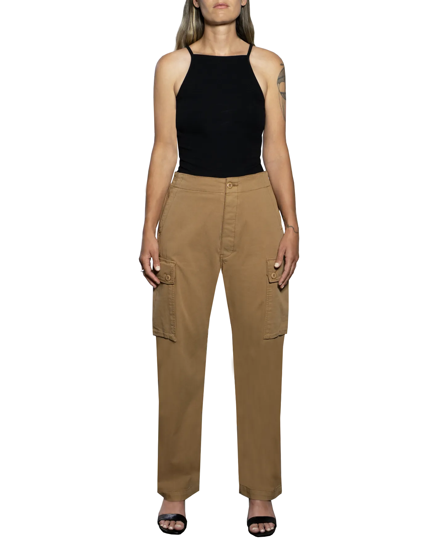 Women's Cargo Pant in Ermine